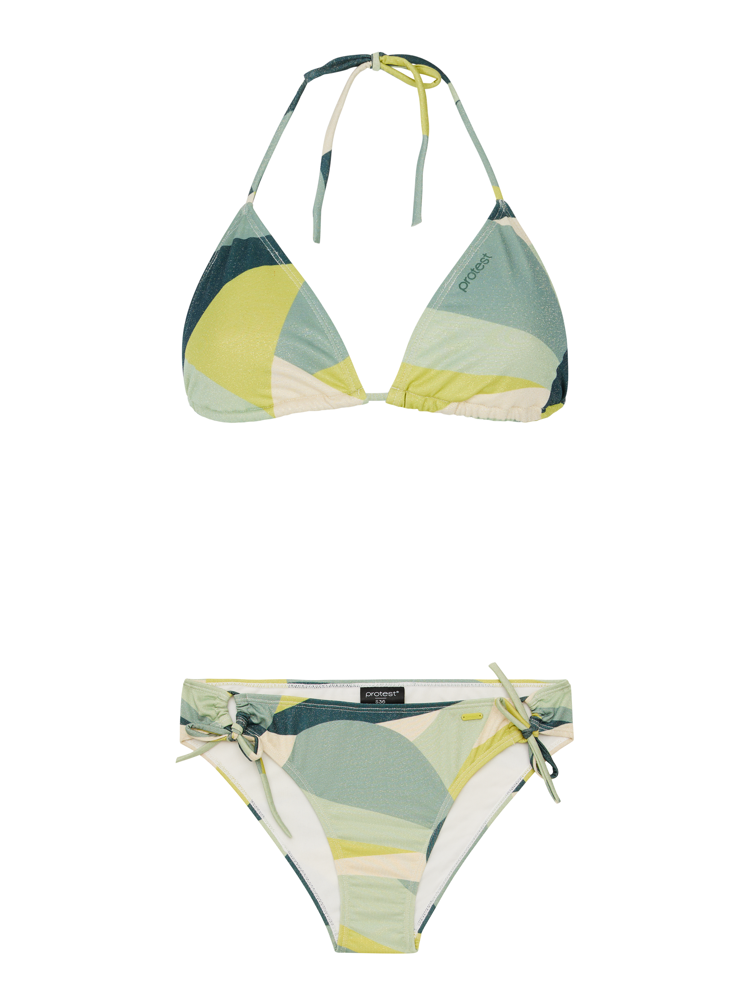 Protest Prtflava Triangel Bikini Set Dames - Groen