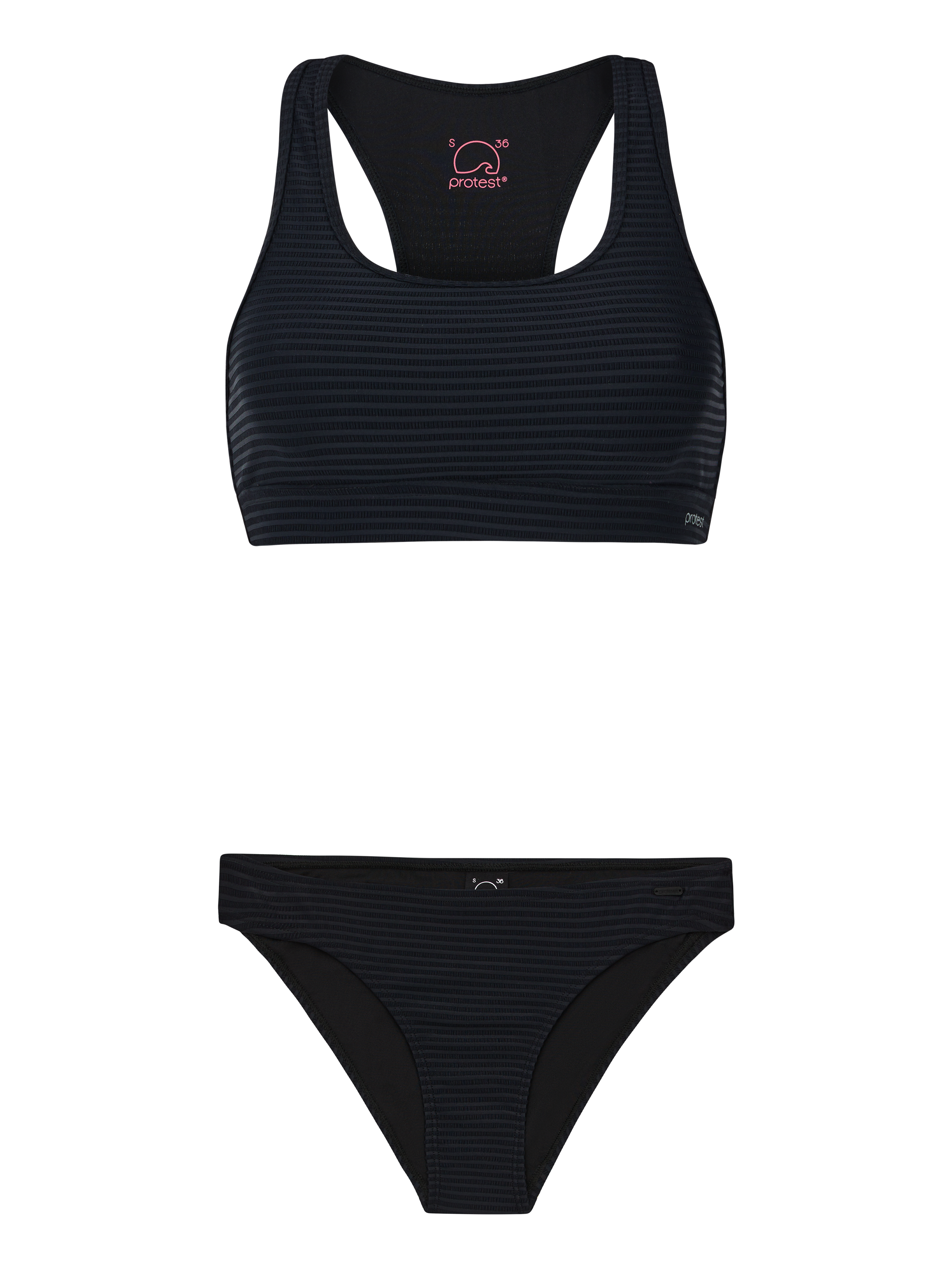 Protest Prteager 25 Surf-bikini-set Damen - Schwarz