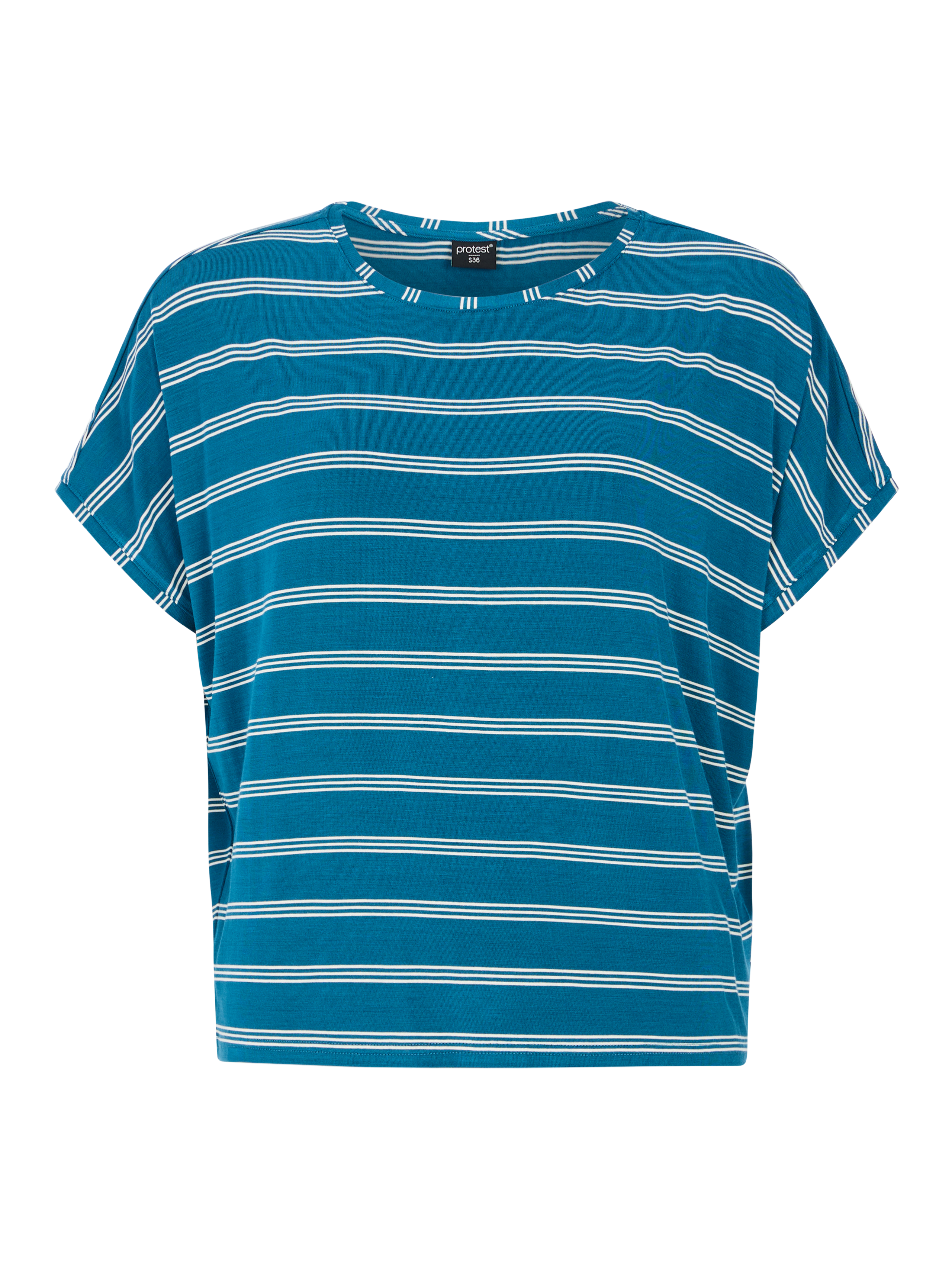 Protest Prtadalia Gestreift T-shirt Damen - Blau
