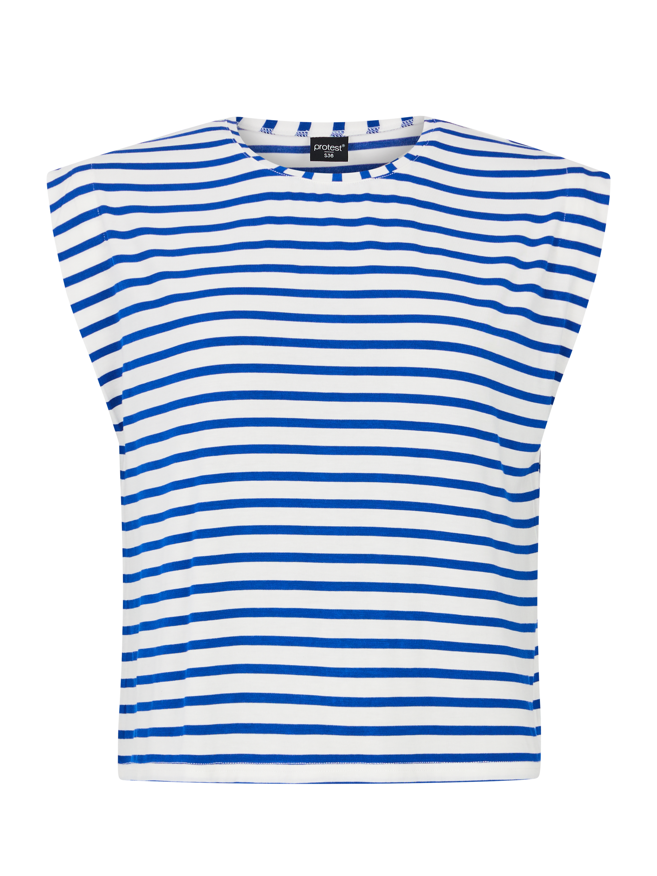 Protest Prthanso Gestreift T-shirt Damen - Blau